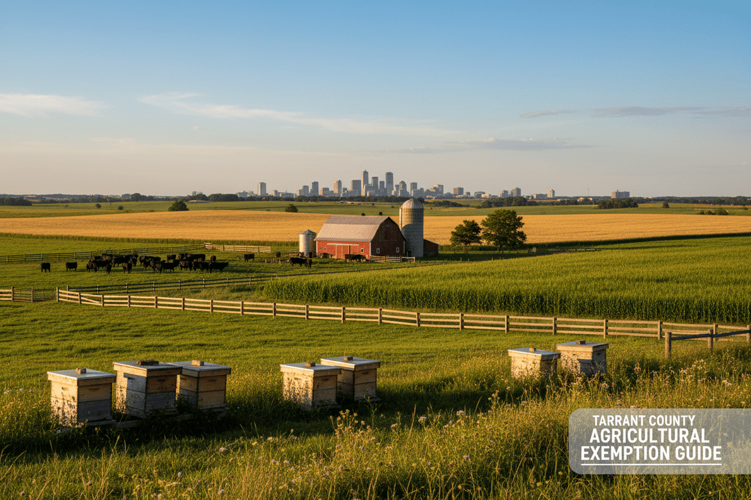Ag Exemption in Tarrant County: What Landowners Need to Know (2026 Guide) - Ten Box Bees