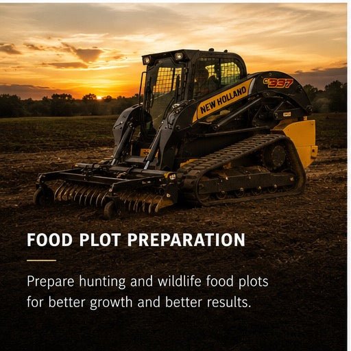 FOOD PLOT PREPARATION - Ten Box Bees