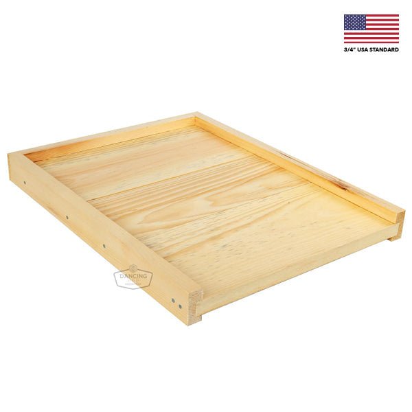 3/4" USA | Wax Dipped Bottom Board Texas Honeybee Ag Exemption Program Fort Worth Ten Box Bees