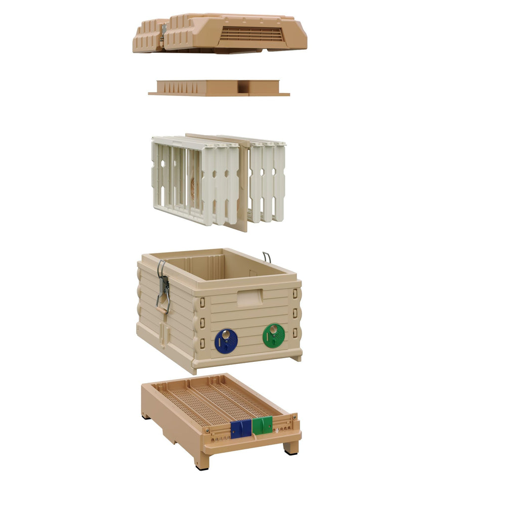 7 Frame NUC Bee Hive Set Texas Honeybee Ag Exemption Program Fort Worth Ten Box Bees