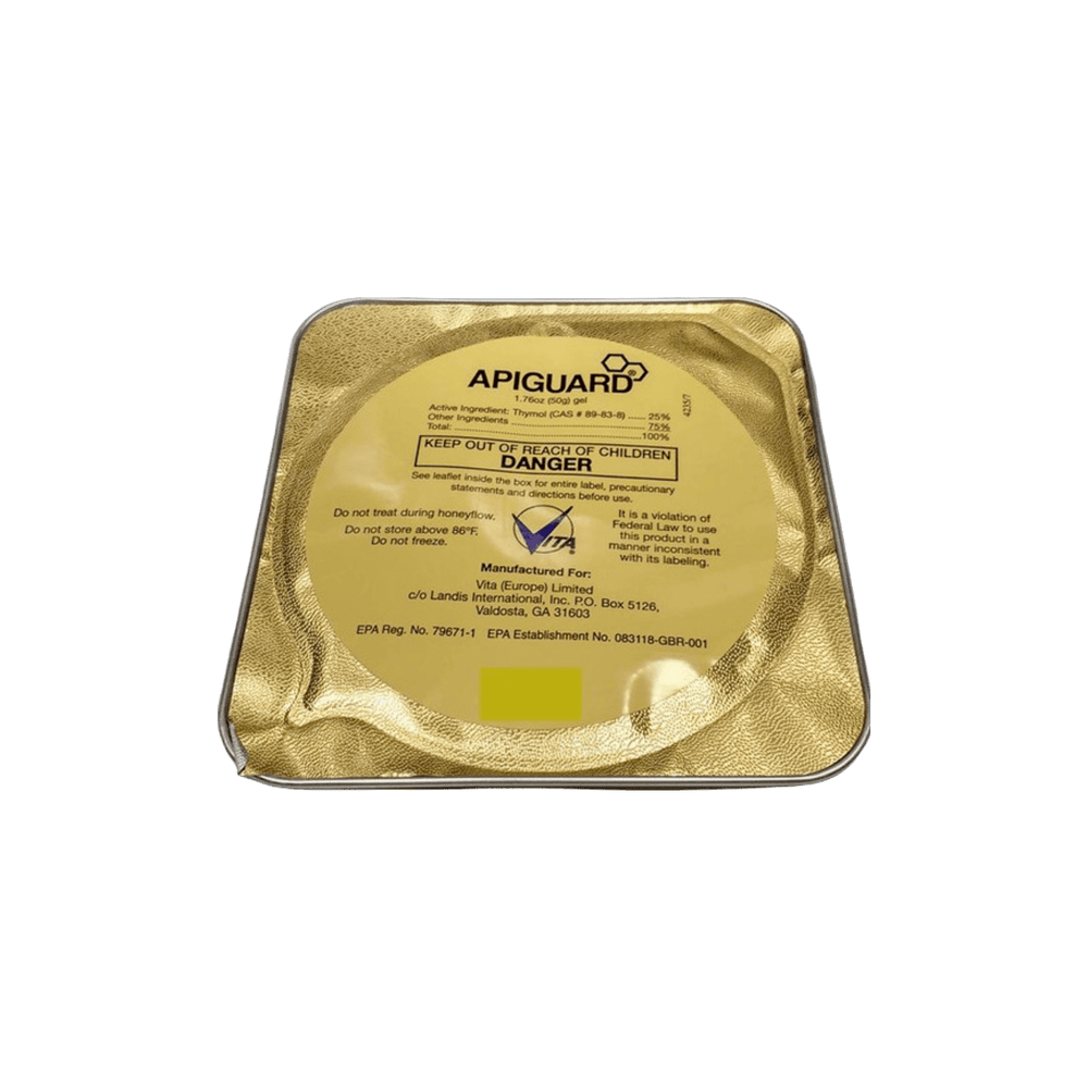 Apiguard 50 Gram Tray Texas Honeybee Ag Exemption Program Fort Worth Ten Box Bees