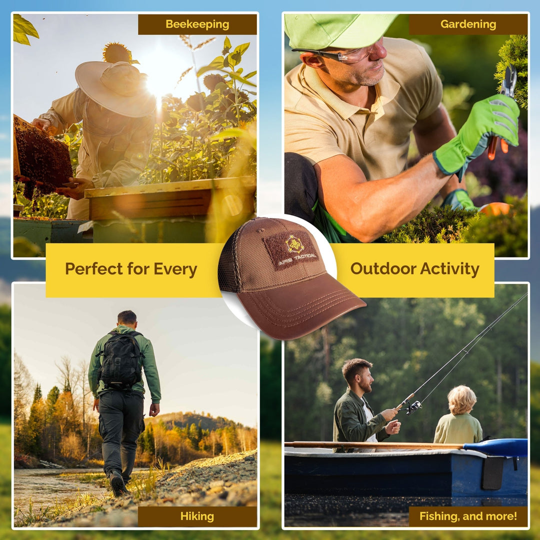 Apis Tactical Performance Tactical Hat - Brown Texas Honeybee Ag Exemption Program Fort Worth Ten Box Bees