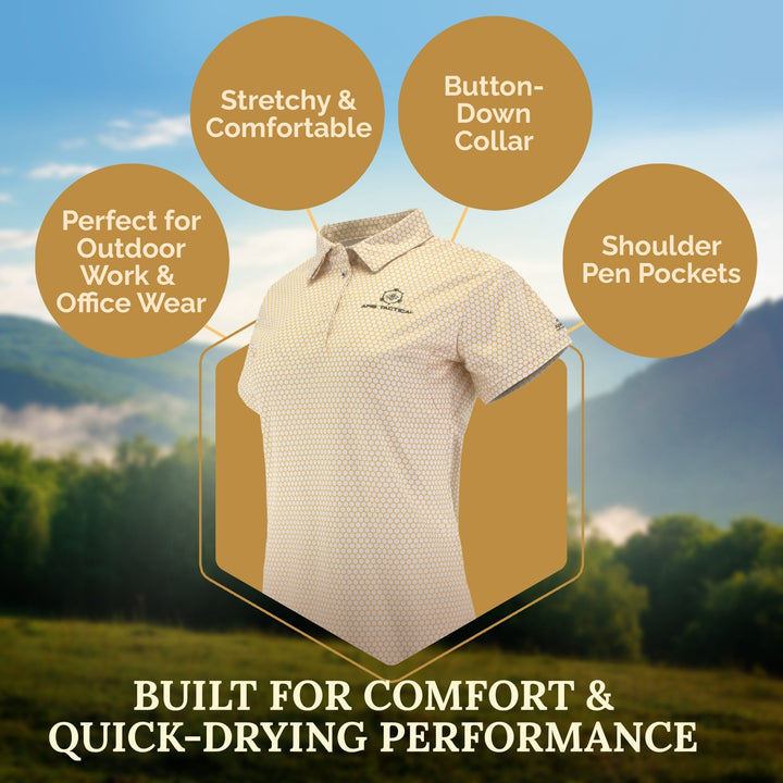 Apis Tactical Womens Polo Shirt Texas Honeybee Ag Exemption Program Fort Worth Ten Box Bees