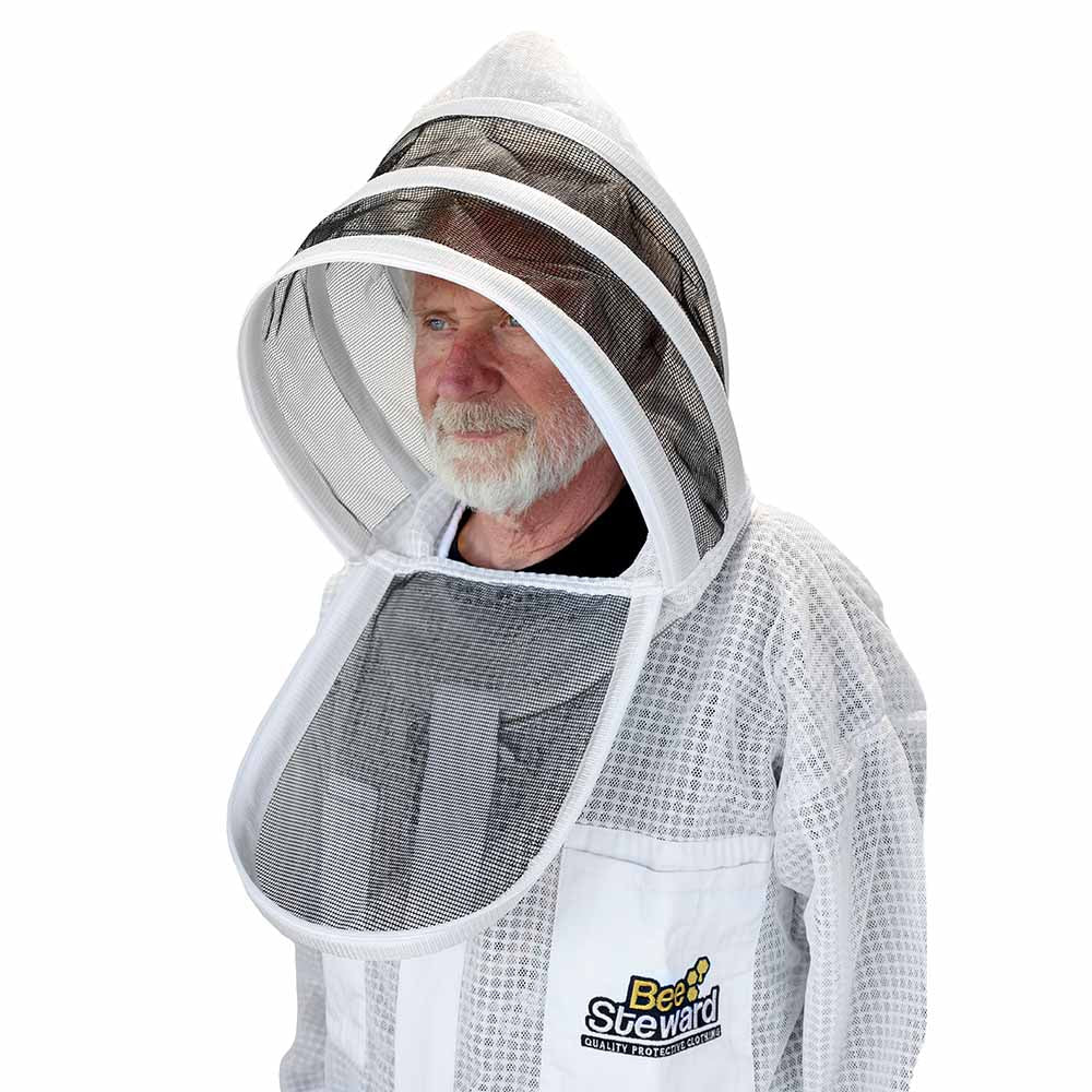 Bee Steward | Vented Beekeeping Suit Texas Honeybee Ag Exemption Program Fort Worth Ten Box Bees