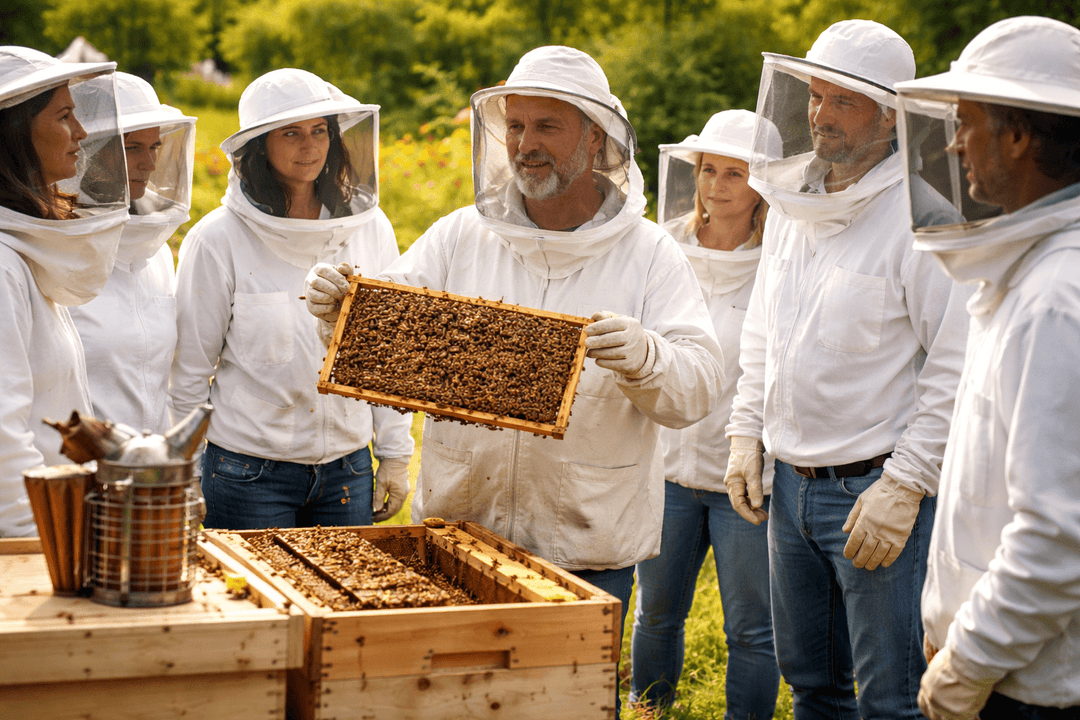 Hands - On Beekeeping Class Texas Honeybee Ag Exemption Program Fort Worth Ten Box Bees