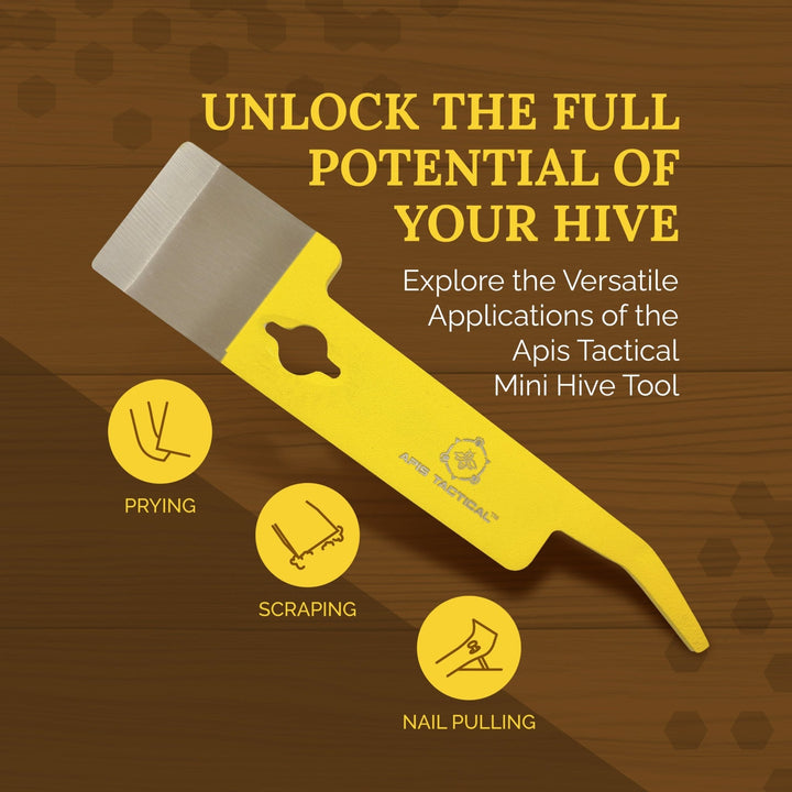 Mini / Pocket Hive Tool Texas Honeybee Ag Exemption Program Fort Worth Ten Box Bees